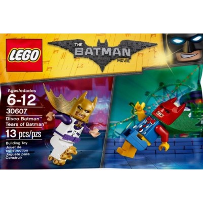 LEGO BATMAN MOVIE Batman en tenue disco et Batman en tenue de clown 2017